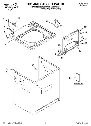 Diagram for LSN3000PW1