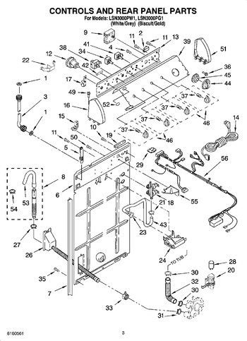 Diagram for LSN3000PW1