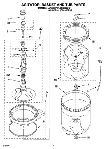 Diagram for LSN3000PW1