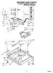 Diagram for 05 - Machine Base Parts