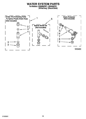 Diagram for LSN3000PW1