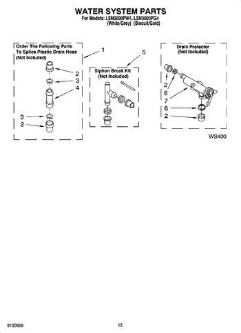 Diagram for LSN3000PW4