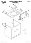 Diagram for 01 - Top And Cabinet Parts