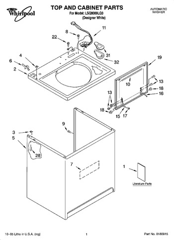 Diagram for LSQ8000LQ3