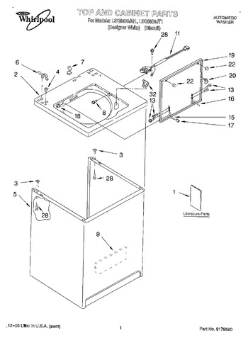 Diagram for LSQ8500JT1