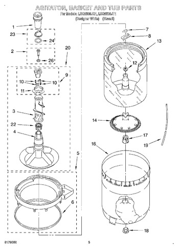 Diagram for LSQ8500JT1