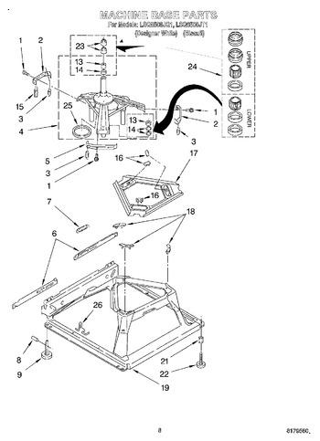 Diagram for LSQ8500JT1