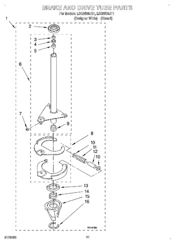 Diagram for LSQ8500JT1