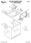 Diagram for 01 - Top And Cabinet Parts