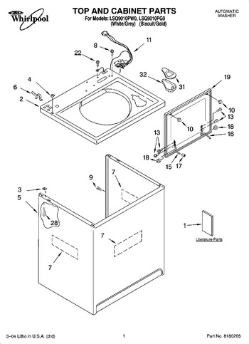 Diagram for LSQ9010PW0