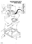 Diagram for 04 - Machine Base Parts