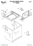 Diagram for 01 - Top And Cabinet Parts