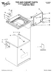 Diagram for 01 - Top And Cabinet Parts