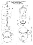 Diagram for 03 - Agitator, Basket, And Tub