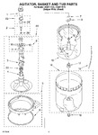 Diagram for 03 - Agitator, Basket And Tub