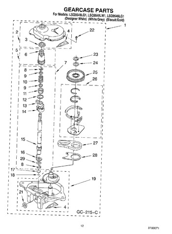 Diagram for LSQ9549LG1