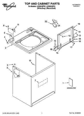 Diagram for LSQ9549PW1