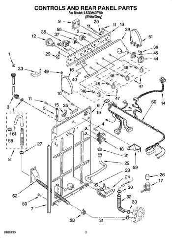 Diagram for LSQ9550PW0