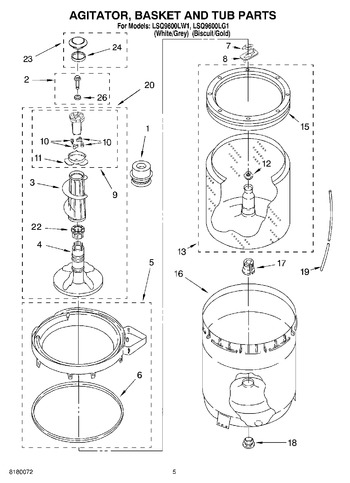 Diagram for LSQ9600LW1