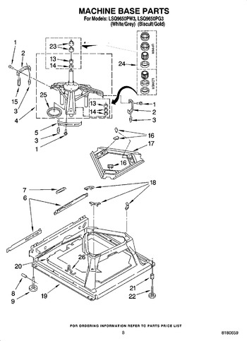 Diagram for LSQ9650PW3