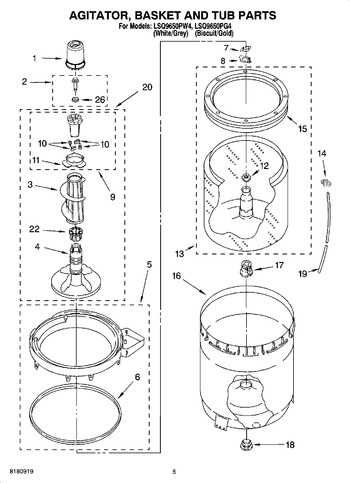 Diagram for LSQ9650PW4