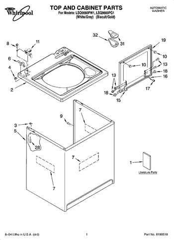 Diagram for LSQ9660PG1