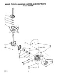 Diagram for 07 - Brake, Clutch, Gearcase, Motor And Pump