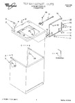 Diagram for 01 - Top And Cabinet, Literature