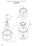 Diagram for 03 - Agitator, Basket And Tub