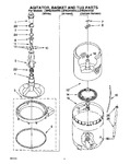 Diagram for 04 - Agitator, Basket And Tub