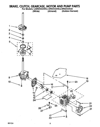 Diagram for LSR6244AG0