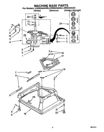 Diagram for LSR6244AG0