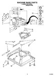 Diagram for 05 - Machine Base Parts