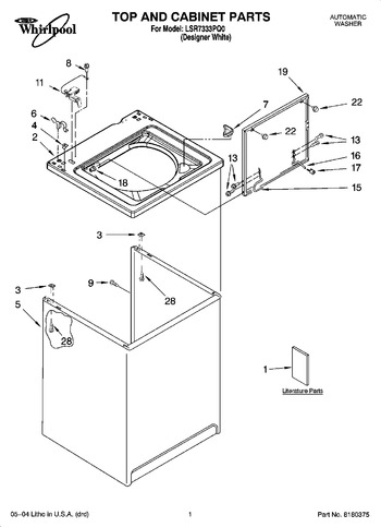 Diagram for LSR7333PQ0