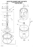 Diagram for 03 - Agitator, Basket And Tub