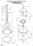 Diagram for 04 - Agitator, Basket And Tub