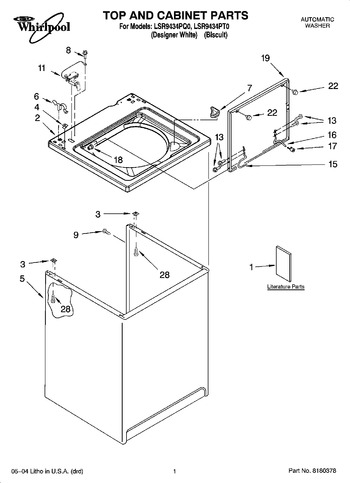 Diagram for LSR9434PT0