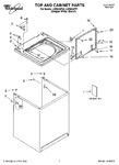 Diagram for 01 - Top And Cabinet Parts