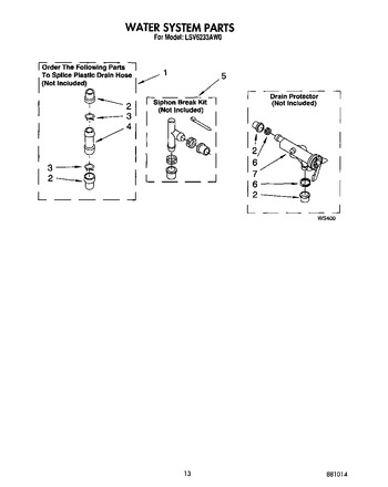 Diagram for LSV6233AW0