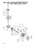 Diagram for 05 - Brake, Clutch, Gearcase, Motor & Pump