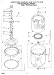 Diagram for 04 - Agitator, Basket And Tub