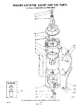 Diagram for 11 - Washer Agitator, Basket And Tub