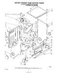 Diagram for 04 - Dryer Cabinet And Motor