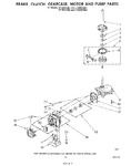 Diagram for 09 - Brake, Clutch, Gearcase, Motor And Pump