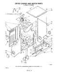 Diagram for 04 - Dryer Cabinet And Motor