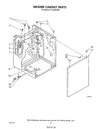 Diagram for LT5100XSW0