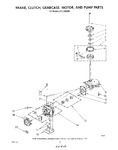 Diagram for 09 - Brake, Clutch, Gearcase, Motor And Pump