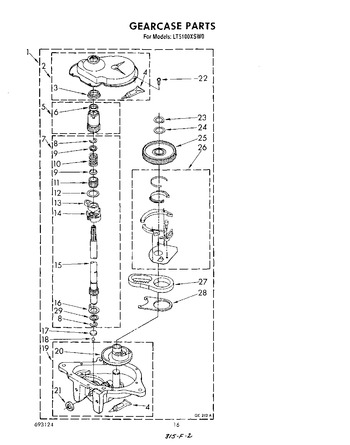 Diagram for LT5100XSW0