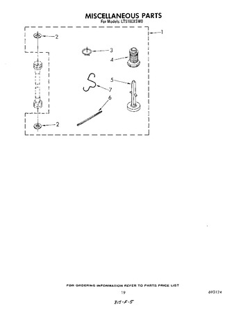 Diagram for LT5100XSW0