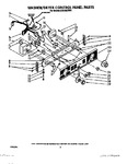 Diagram for 02 - Washer/dryer Control Panel